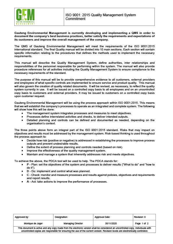 ISO-9001 Cover