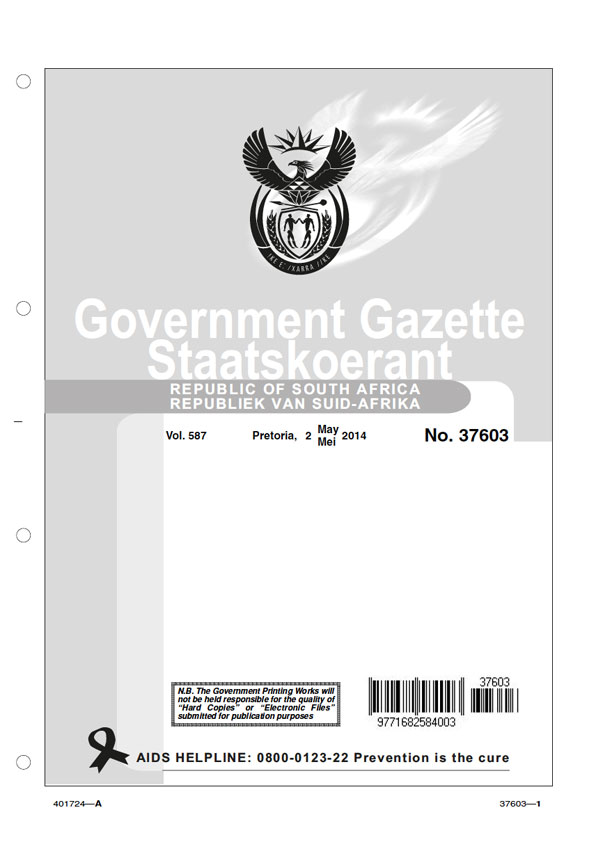 National Norms and Standards for the Remediation of contaminated land and soil quality 2014 Cover